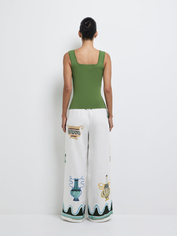 SHEIKE Kaia Top Green 1008234 Back Image