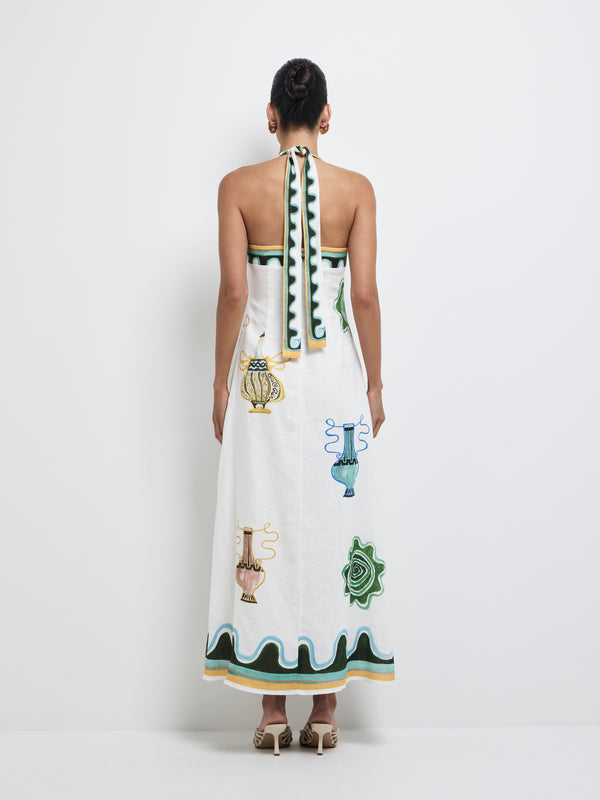 SHEIKE Rhodes Maxi Dress Print 1008245 Back Image