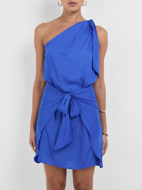 SHEIKE Talia Mini Dress Cobalt 1008252 Close Up Image