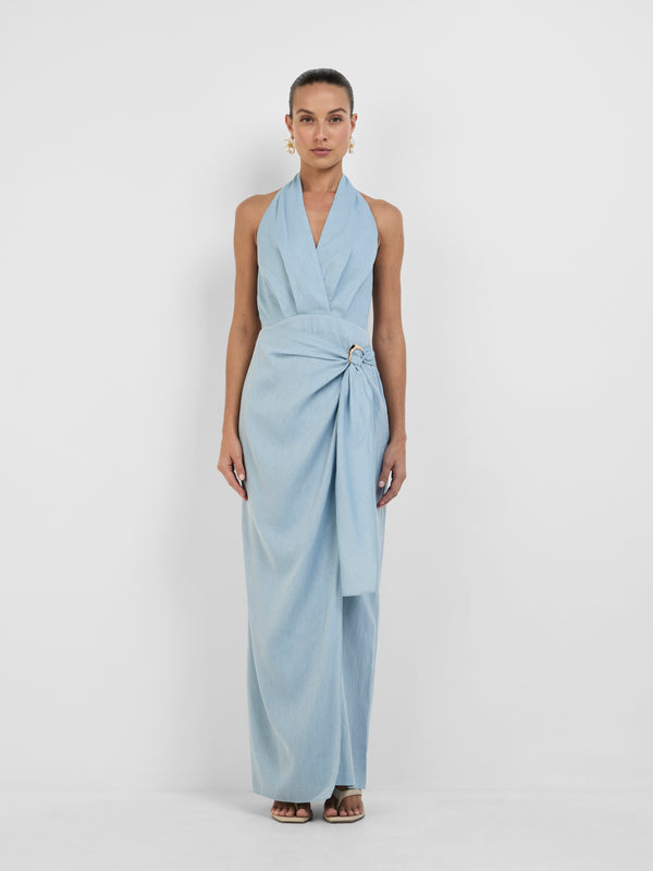 Size8 SHEIKE Gabby Jumpsuit Blue 1008254 Front Image