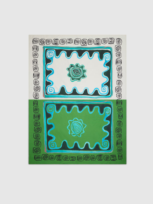 SHEIKE Rhodes Scarf Print 1008255 Ghost Image