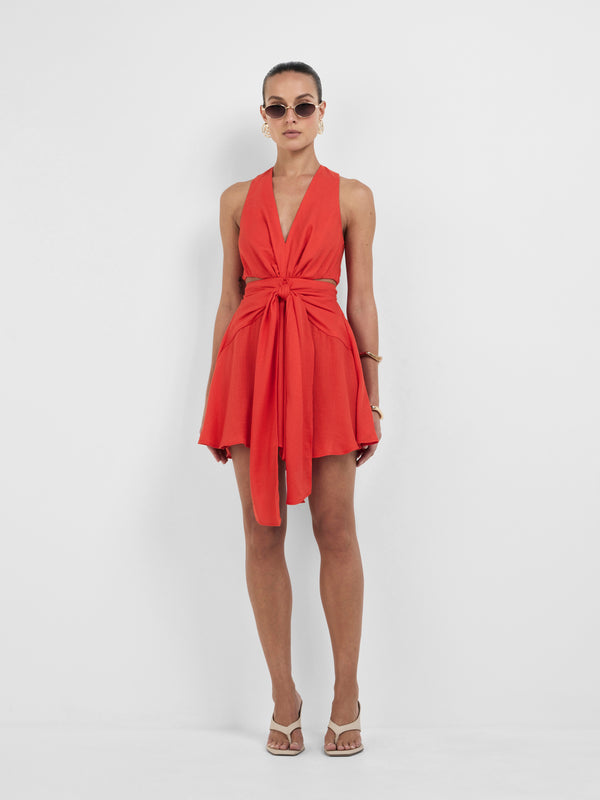 Size8 SHEIKE Ruby Mini Dress Red 1008258 Front Image