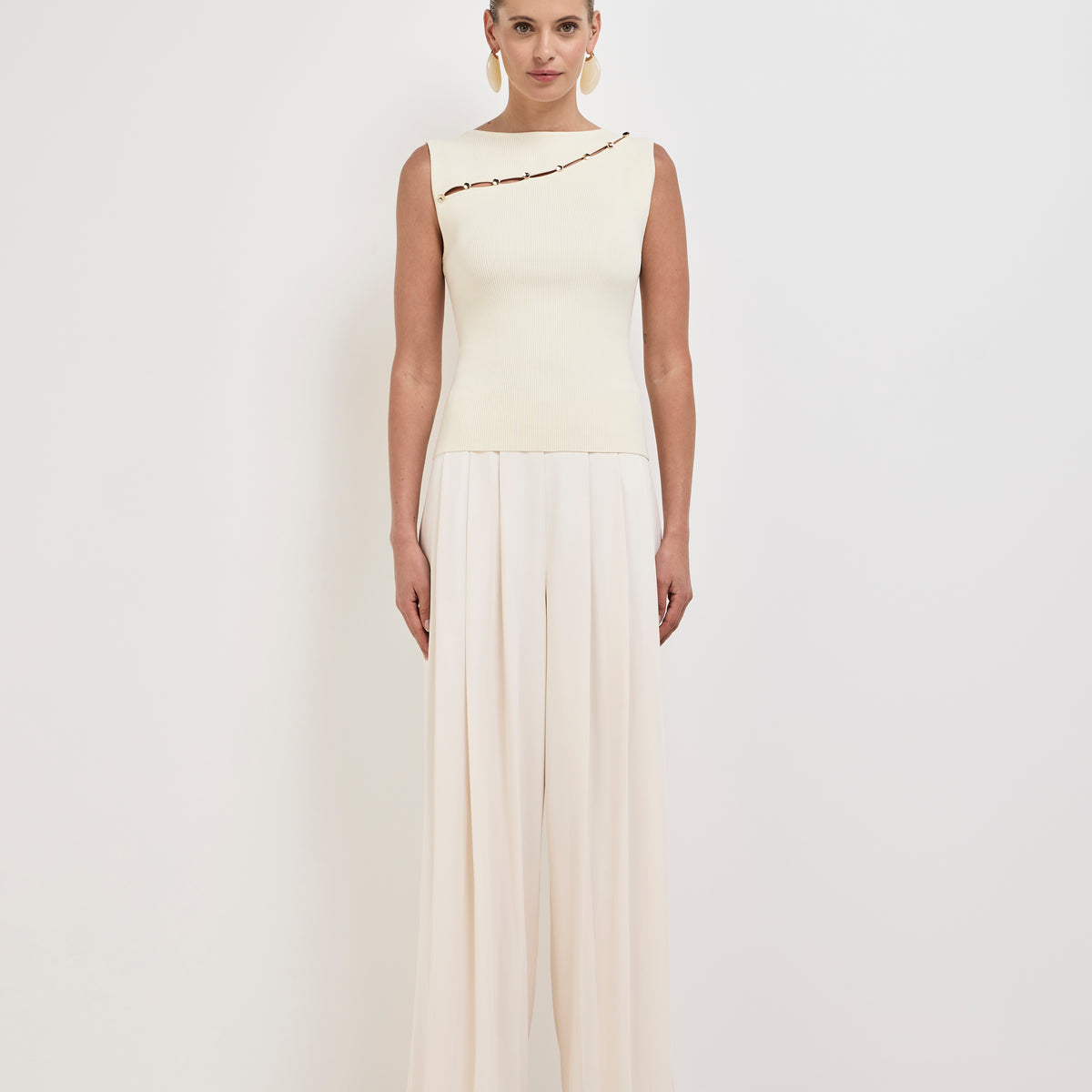 Pure Perfection Knit Top - Cream