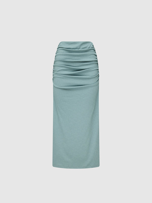 SHEIKE Olivia Skirt Sage 1008285 Ghost Image