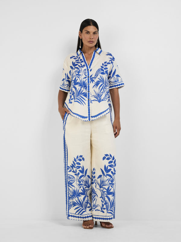 Size12 SHEIKE Becca Palm Pant Print 1008300 Front Image