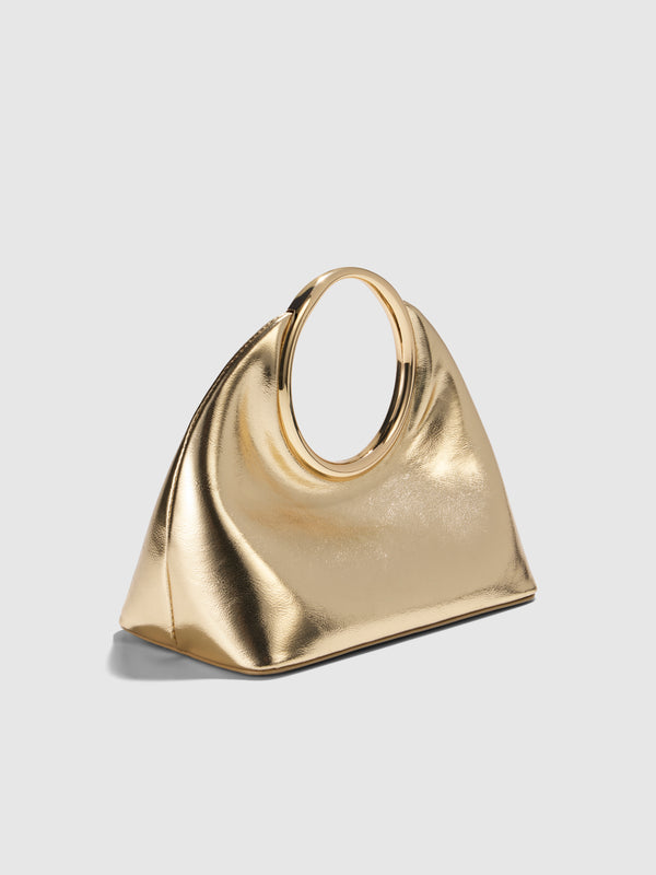 SHEIKE Elle Handle Bag Gold 1008604 Side Ghost Image