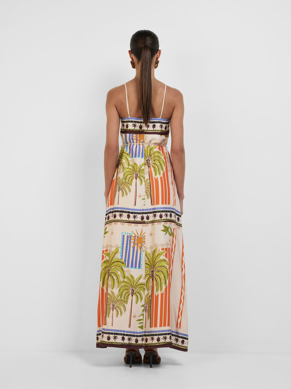 SHEIKE Palma Dress Print 1008321 Back Image