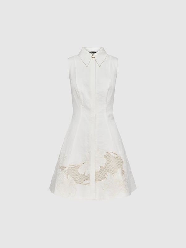 SHEIKE Gardenia Mini Dress Ivory 1008348 Ghost Image