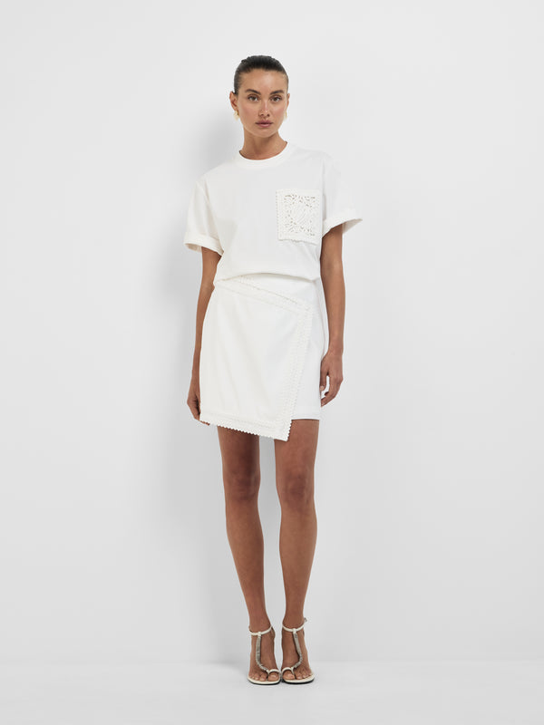 SHEIKE Marbella T-Shirt Ivory 1008367 Front Image