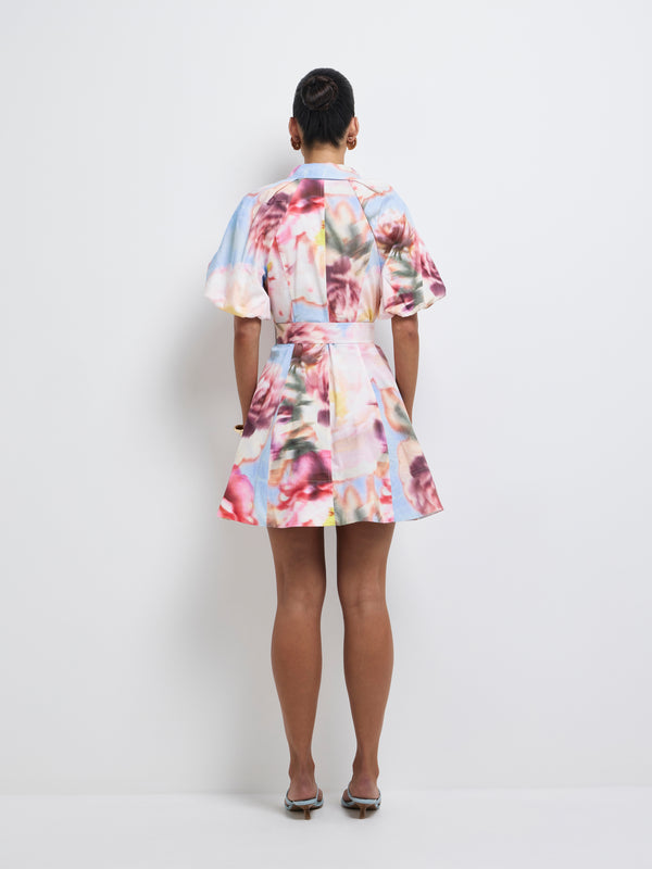 SHEIKE Marseille Mini Dress Floral 1008373 Back Image
