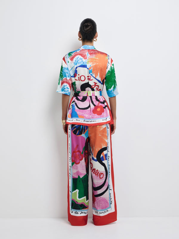 SHEIKE Rio Shirt Print 1008375 Back Image