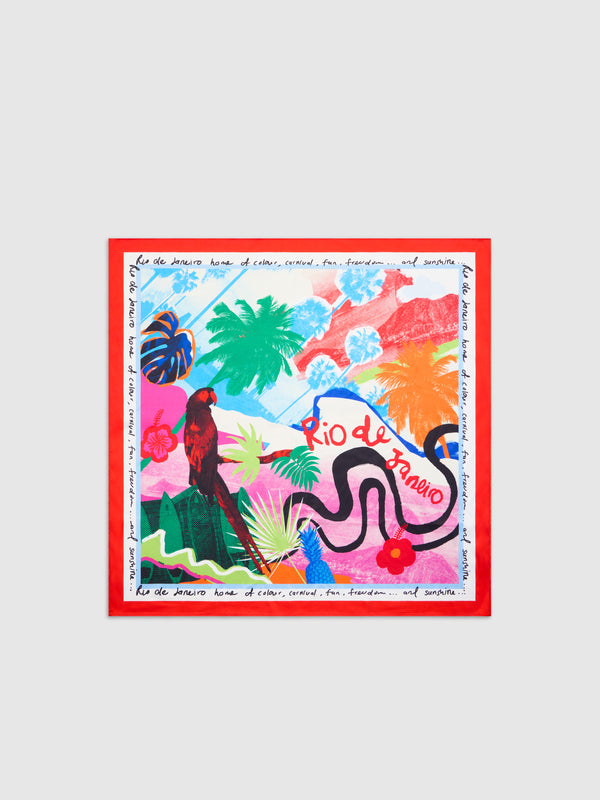 SHEIKE Rio Scarf Print 1008377 Ghost Image