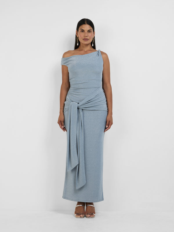 Size12 SHEIKE Olivia Maxi Dress Blue 1008393 Front Image