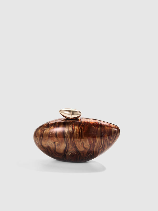 SHEIKE Mia Clutch Brown 1008406 Ghost Image