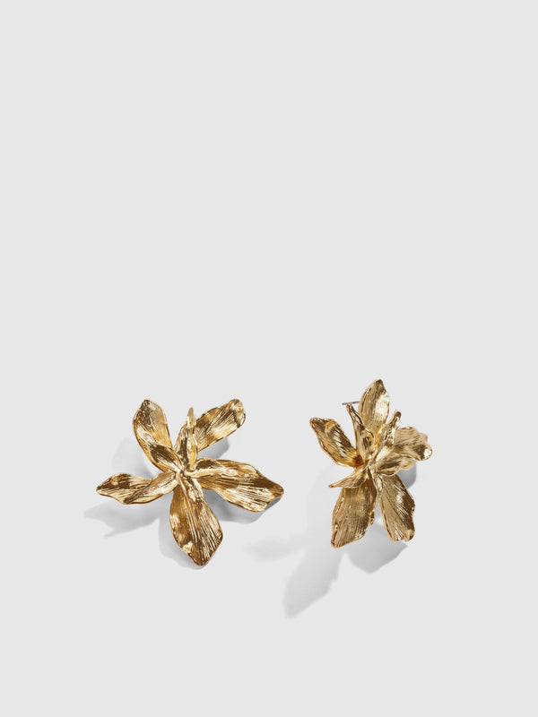 SHEIKE Tahlia Earrings Gold 1008415 Detail Ghost Image