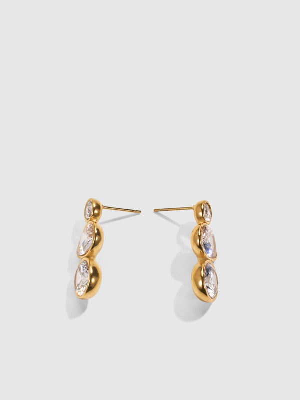 SHEIKE Cynthia Earrings Gold 1008417 Detail Ghost Image
