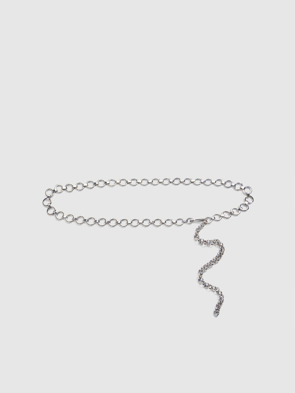 SHEIKE Lucy Chain Belt Silver 1008418 Ghost Image