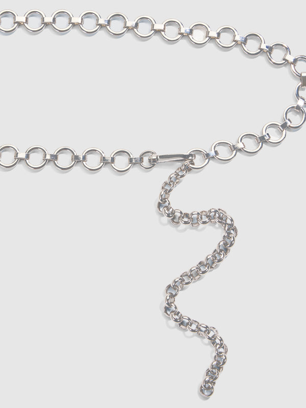 SHEIKE Lucy Chain Belt Silver 1008418 Detail Ghost Image