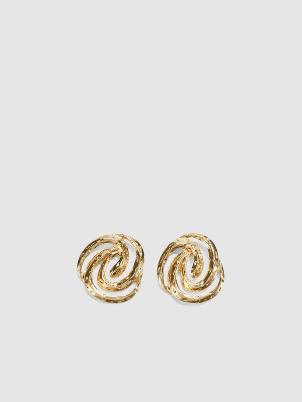 SHEIKE Tyana Earrings Gold 1008421 Detail Ghost Image