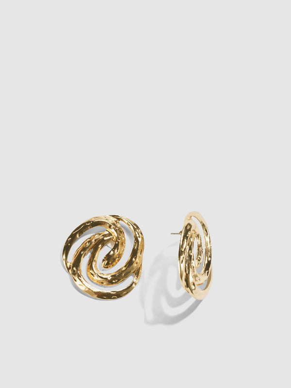 SHEIKE Tyana Earrings Gold 1008421 Detail Ghost Image