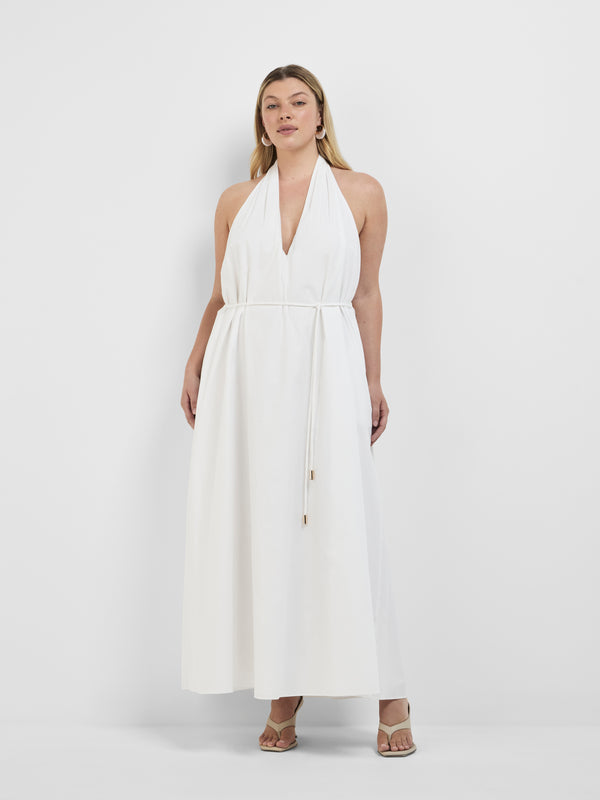 Size16 SHEIKE 1008434 Selene Maxi Dress White Front Image