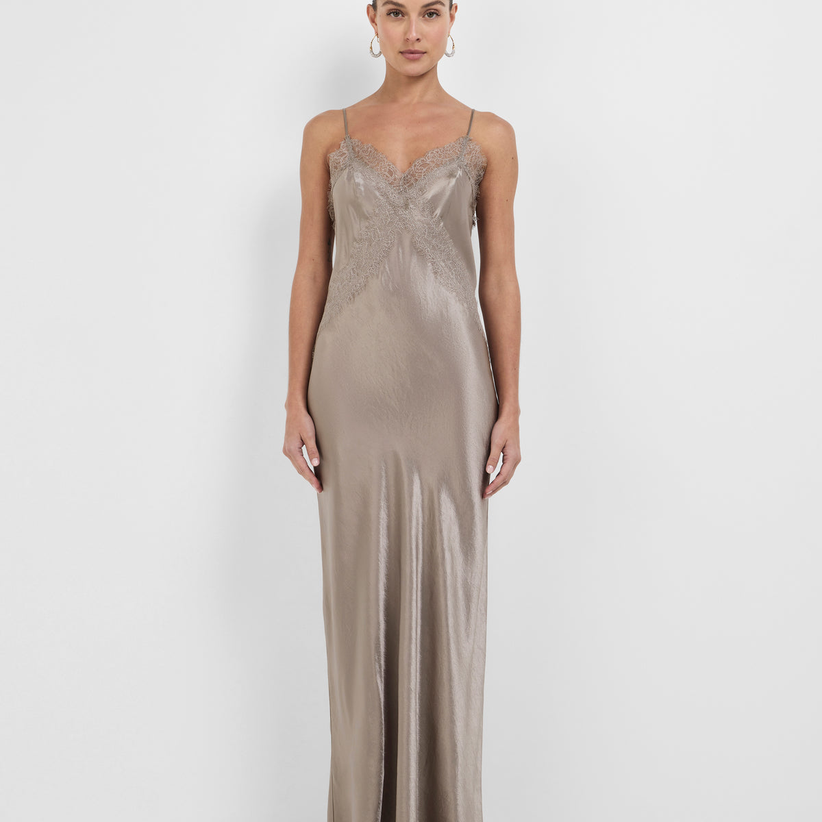 Miyah Lace Dress Silver | Lace Maxi Dress | SHEIKE Miyah Lace Dress Silver | Lace Maxi Dress | SHEIKE