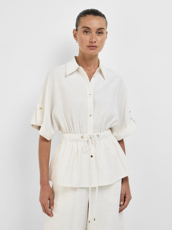 Size8 SHEIKE Joanna Shirt Ivory 1008449 Close Up Image