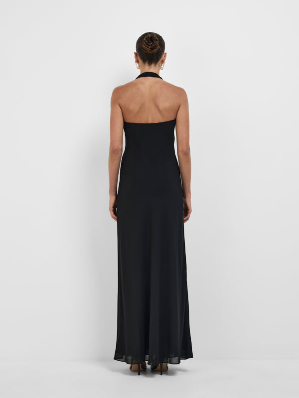 SHEIKE Remi Maxi Dress Black 1008465 Back Image