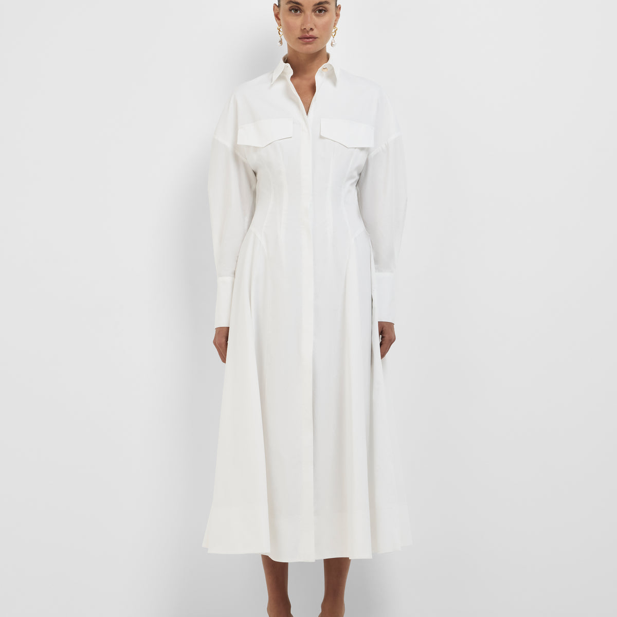 White Long Shirt Dress Women Buy Wardrobe White Shirt Dress with Belt from  Westside