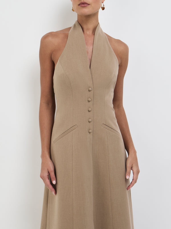 SHEIKE Xani Dress Fawn 1008493 Close Up Image