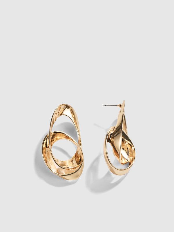 SHEIKE Bella Earrings Gold 1008501 Ghost Image