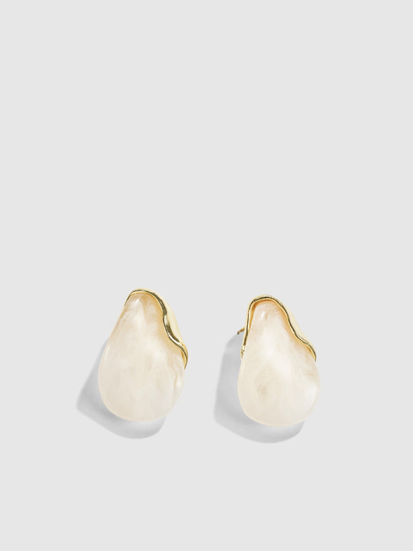 SHEIKE Wendy Earrings Gold 1008511 Gold Ghost Front Image