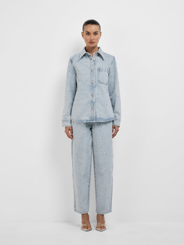 SHEIKE Delphy Shirt Blue 1008519 Front Image