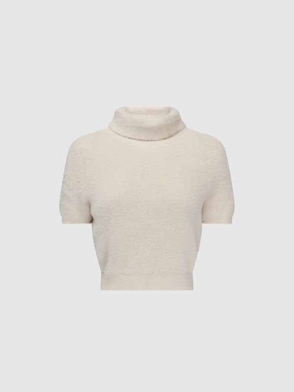 SHEIKE Scarlet Knit Top Ivory 1008524 Ghost Image