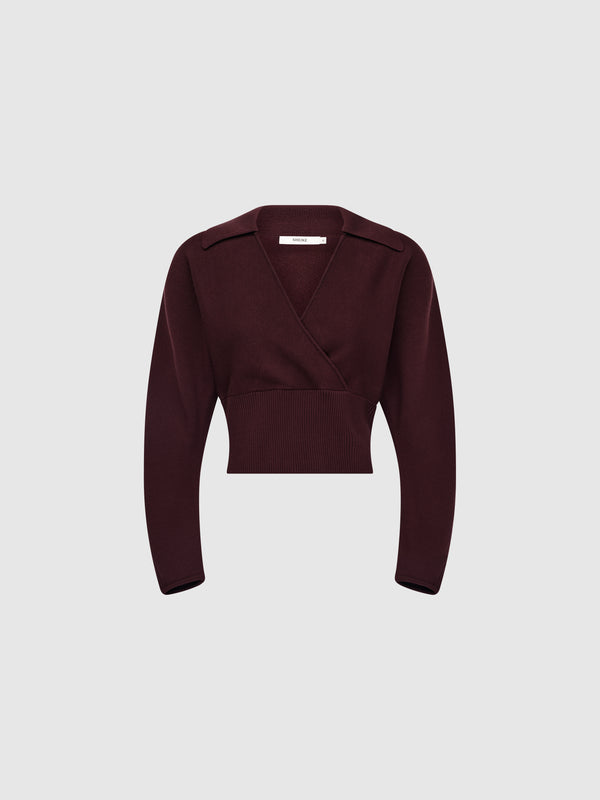 SHEIKE Izzy Knit Jumper Black Jam 1008526 Ghost Image