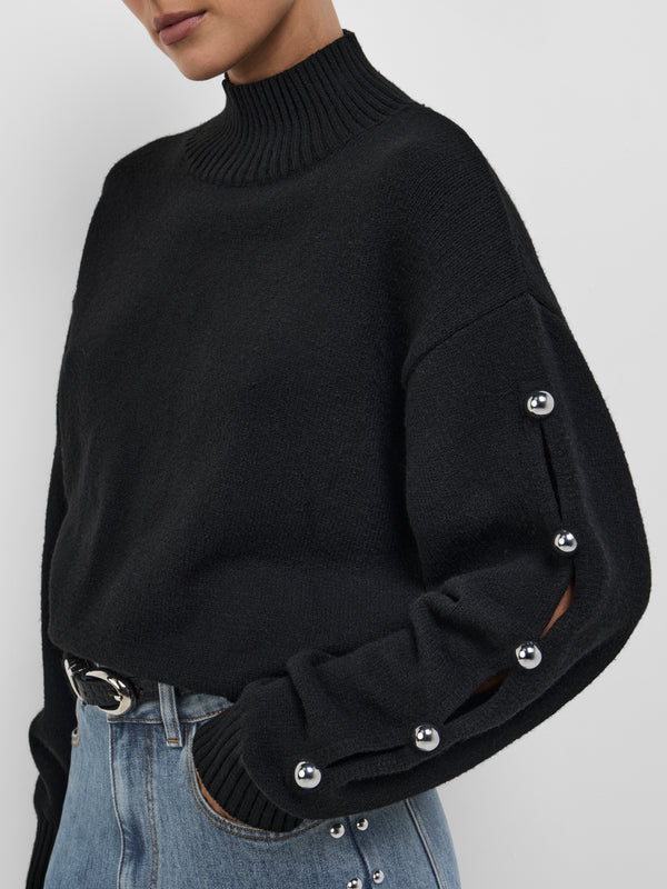 SHEIKE Eva Knit Jumper Black 1008530 Detail Image