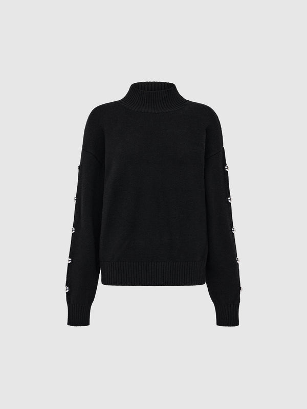 SHEIKE Eva Knit Jumper Black 1008530 Ghost Image