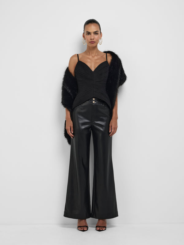 SHEIKE Amber Shawl Black 1008531 Front Image