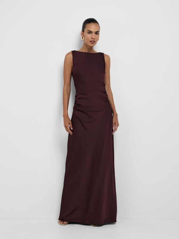 SHEIKE Sofia Gown Black Jam 1008548 Styled Front Image