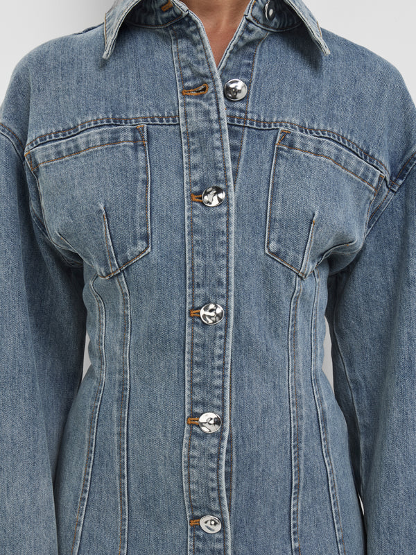 SHEIKE Ruby Shirt Dress Blue 1008549 Detail Image