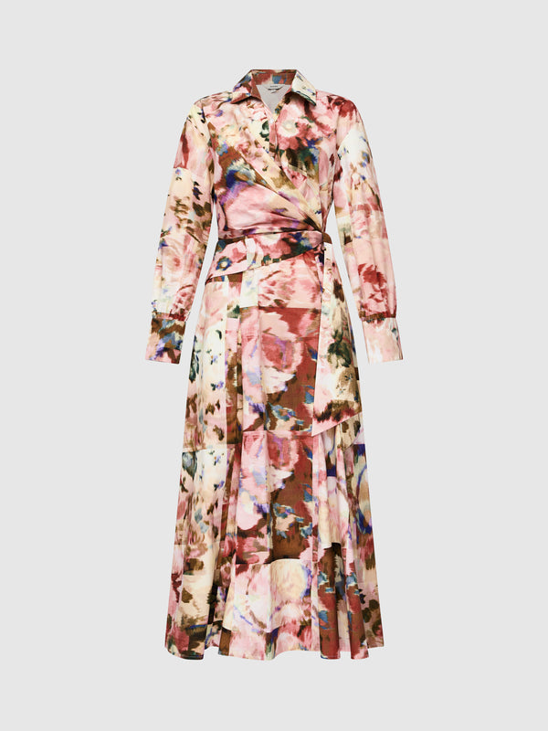 SHEIKE Faye Shirt Dress Floral 1008554 Ghost Image