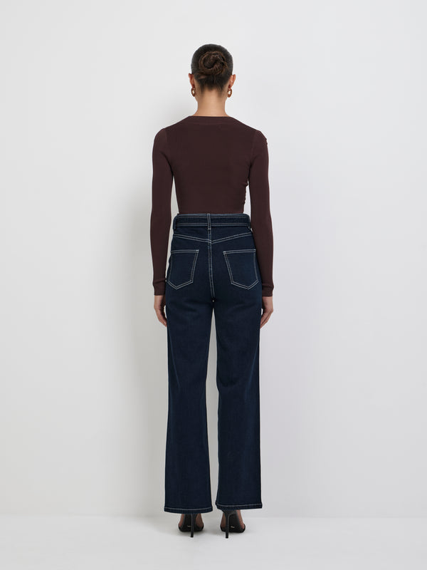 SHEIKE Sofia Pant Indigo 1008566 Back Image