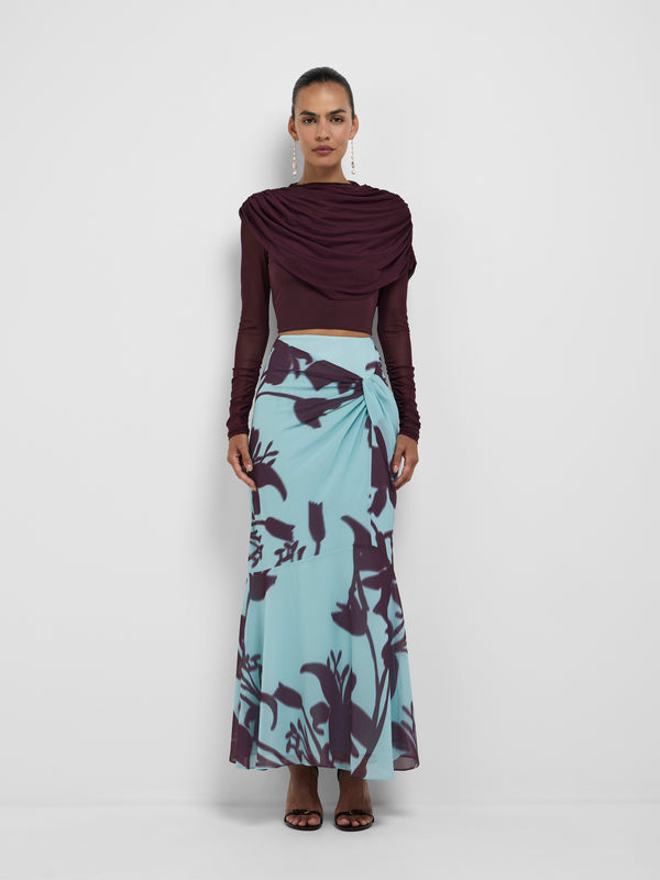 SHEIKE Imani Skirt Floral 1008571 Styled Front Image