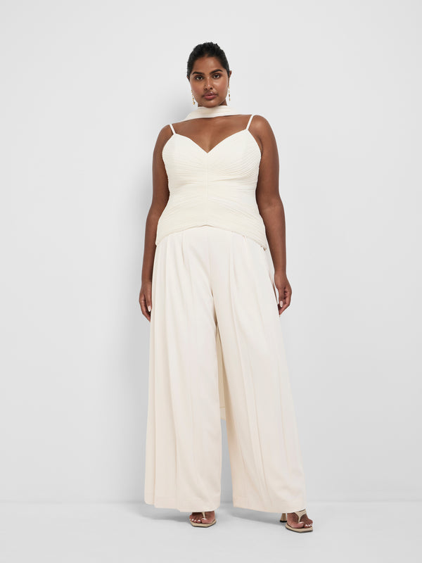 Size16 SHEIKE Zaria Top Ivory 1008576 Front Image