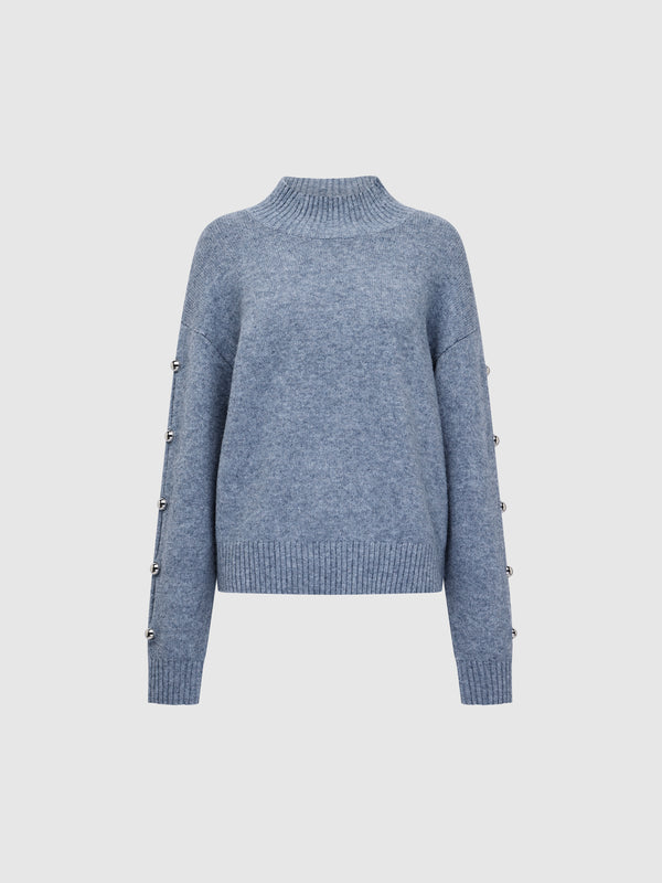 SHEIKE Eva Knit Jumper Blue 1008594 Ghost Image