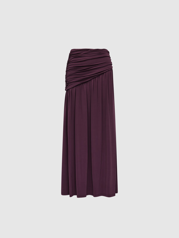 SHEIKE Zuri Maxi Skirt Black Jam 1008641 Ghost Image