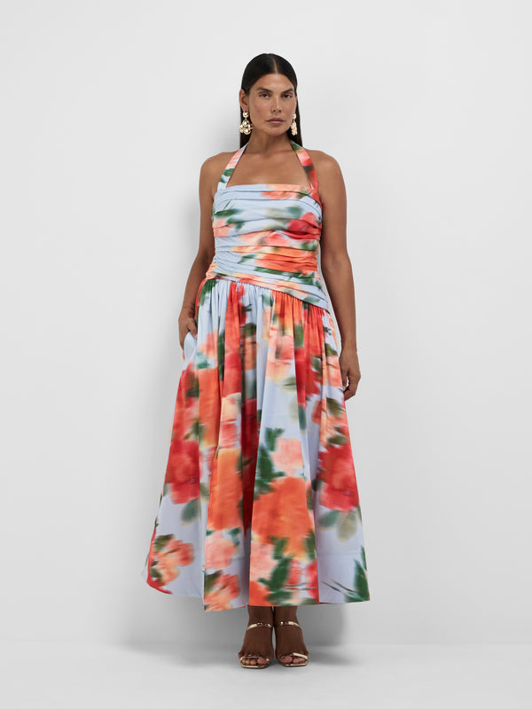 Size12 SHEIKE Gianna Maxi Dress Floral 1008644 Front Image