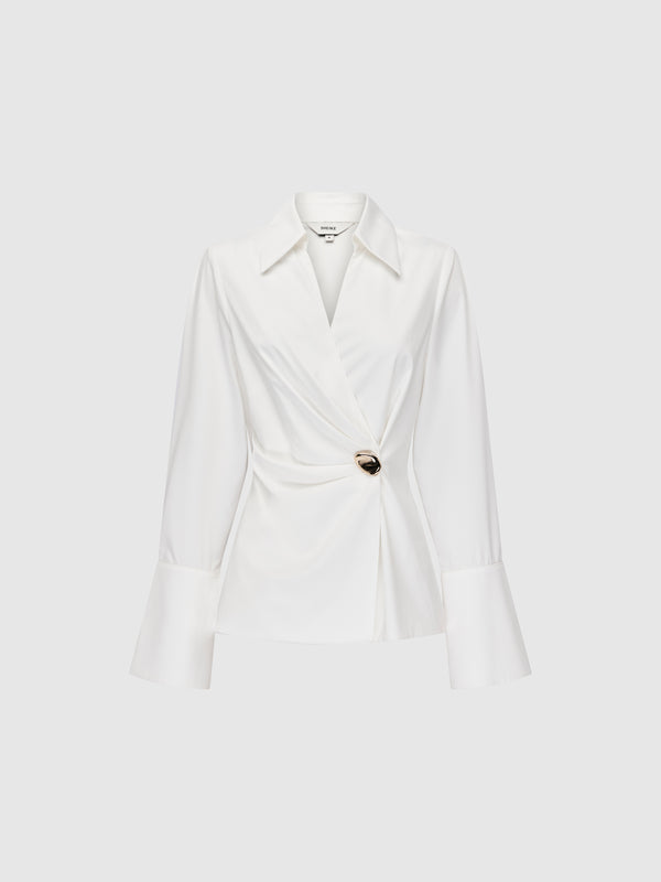 SHEIKE Jeannie Shirt White 1008661 Ghost Image