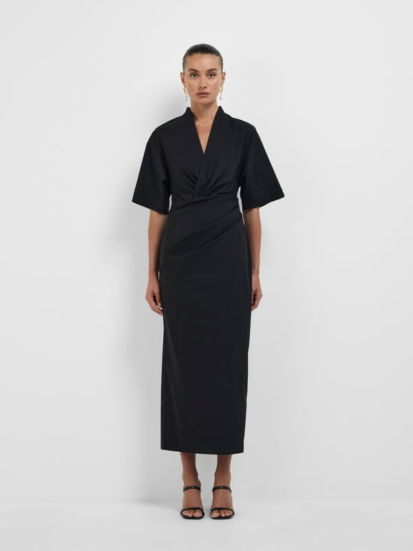 Size8 SHEIKE Tara Shirt Dress Black 1008681 Front Image