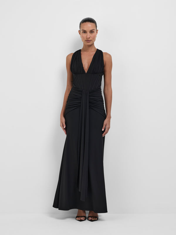 Size8 SHEIKE Lulu Gown Black 1008683 Front Image
